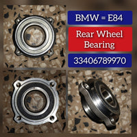 Rear Wheel Bearing 33406789970 Compatible With BMW X1 E84