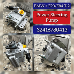 Power Steering Pump 32416780413 32416767452 32416769598 Compatible with BMW 3 (E90) 3 Convertible (E93) X1 (E84) T-2