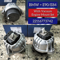 Front Right/Left Engine Motor Mount 22116773742 Compatible With BMW 3 Series E90 & X1 E84 E81 E88