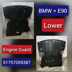 Splash Guard Engine Under Cover 51757059387 51757129341 Compatible with BMW 3 Series E90 Tag No.1