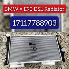 Radiator 17118686026 17112468099 17117558480 17117788903 17117788904 Compatible with BMW 3 Series (E90) & 3 Convertible (E93) & X1 (E84) & X3 (F25)