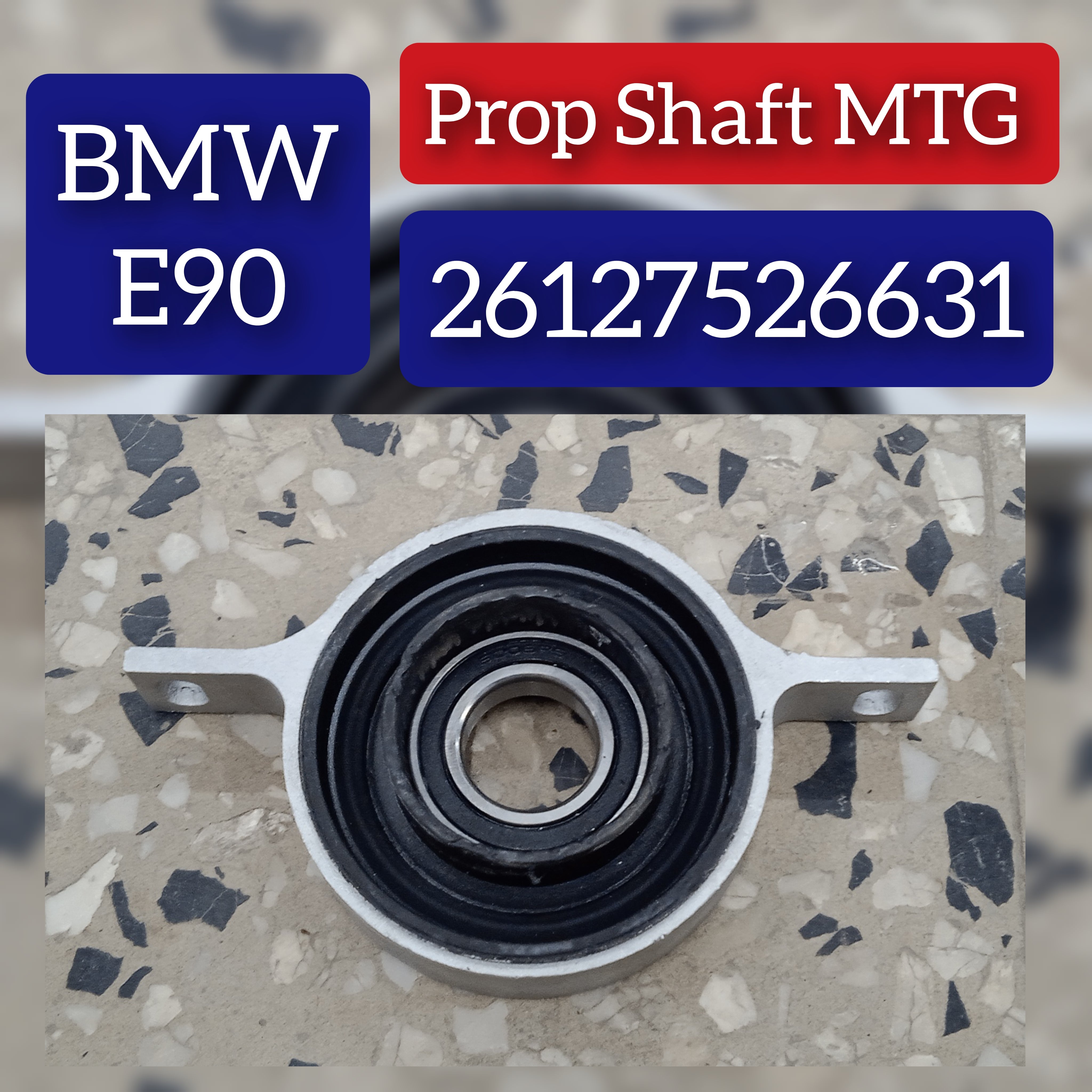 Drive Shaft Center Support Bearing Mount 26127526631 26127597883 26128615621  Compatible With BMW 3 Series E90 & X1 E84