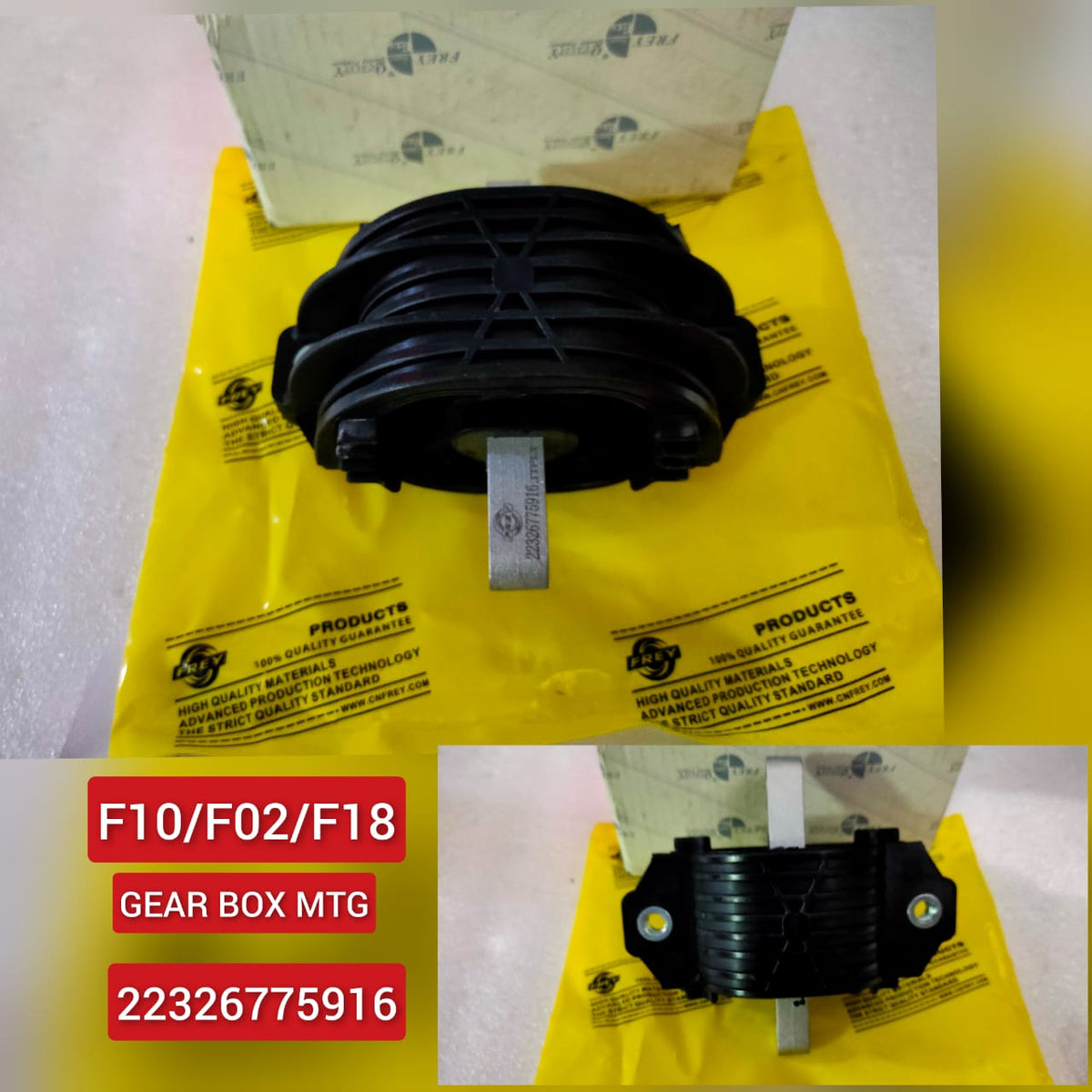 Transmission Motor Mount 22326775916 22316777388 Compatible With BMW 5 Series F10 & 6 Convertible F12 & 6 Coupe F13 & 6 Gran Coupe F06 & 7 series  F01, F02, F03, F04