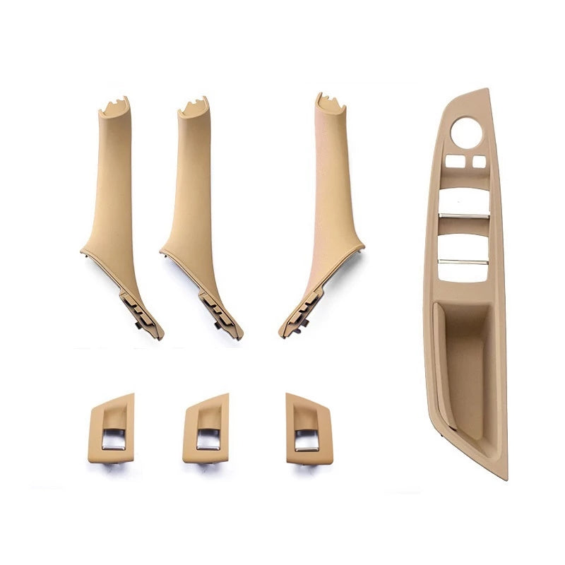 Inner Door Handle Assembly (Without Leather Set Of 7) Compatible With BMW 5 Series F10