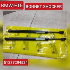 Front Bonnet Hood Strut Set 51237294524 Compatible With BMW X5 (F15, F85)