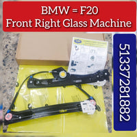 Front Right Glass Machine 51337281882 Compatible With BMW 1 (F20)