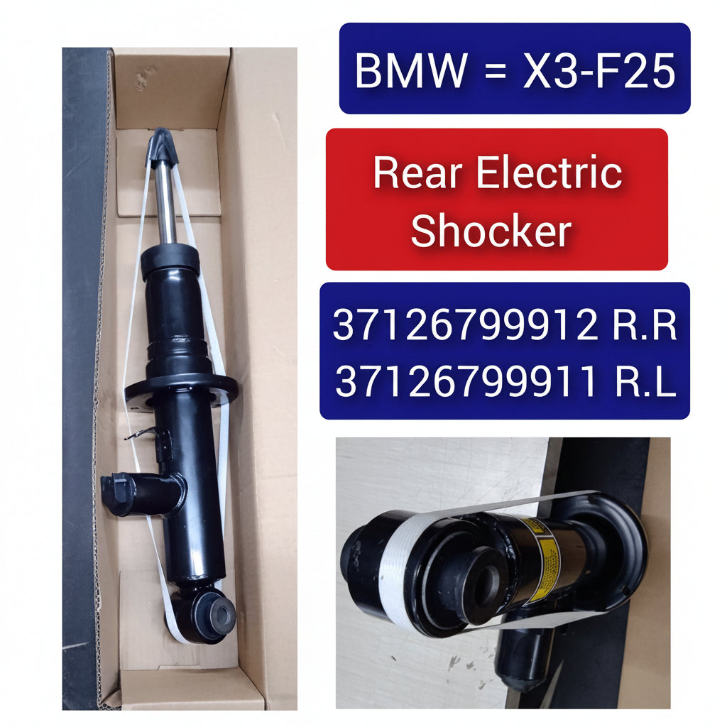 Rear Right Air Suspension Electric Shock Absorber Strut 37126799912 Compatible With BMW X3 (F25)