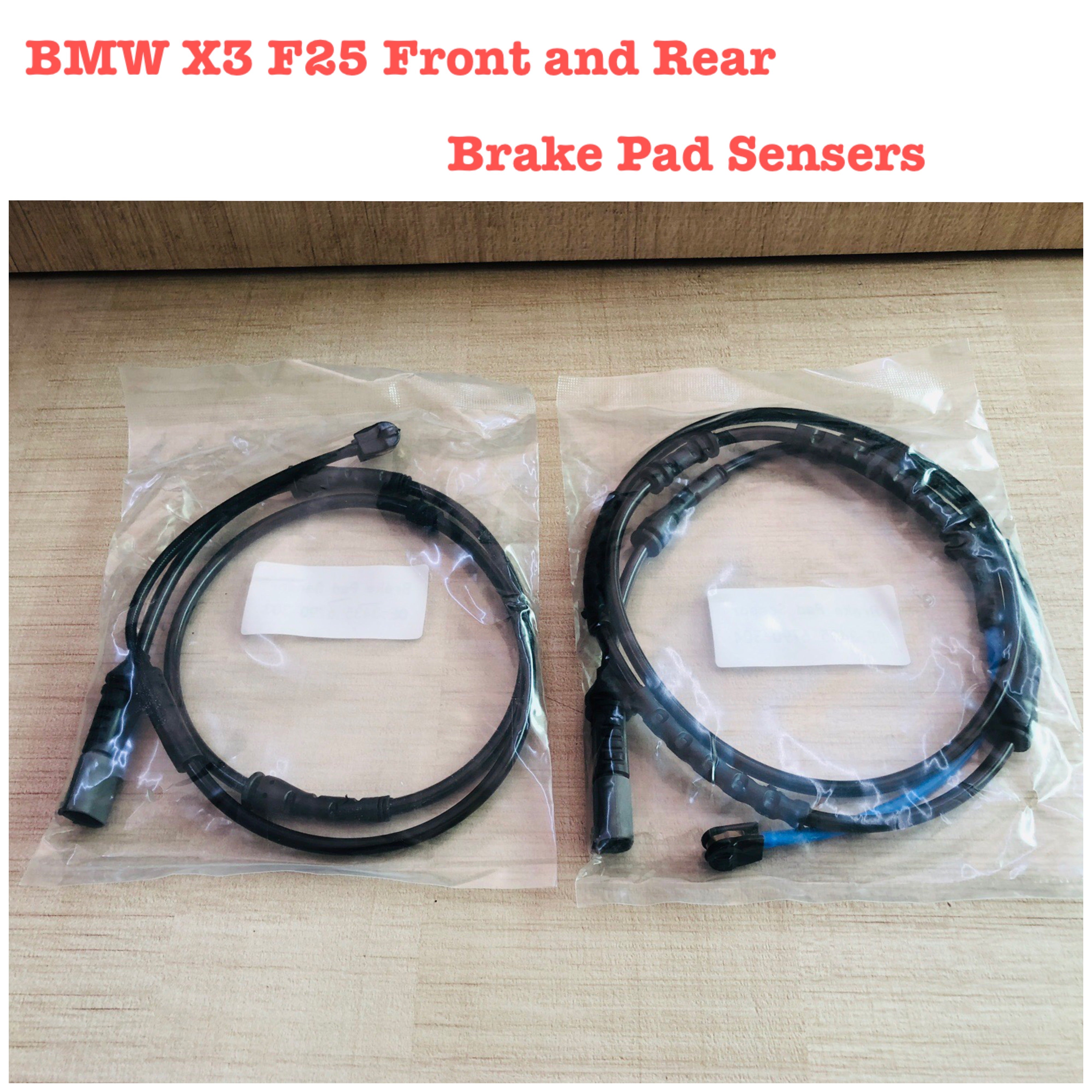 Front Brake Pad Wear Sensor 34356790303 Compatible With BMW X3 F25