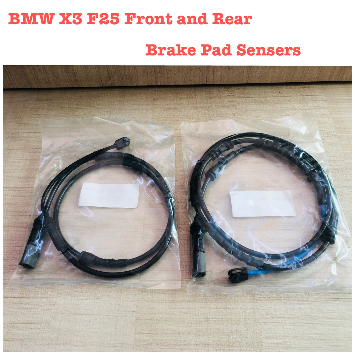 Rear Brake Pad Wear Sensor 34356790304 Compatible With BMW X3 F25