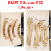 Beige Inner Door Handle Inside Cover 51417279311 51417279312 51427281465 51427281466 Compatible With BMW 3 Series F30 (2011-2019)