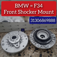 Front Suspension Support Strut Mount With Bearing (Set Of 2) 31306869888 Compatible With BMW 3 Series  (F30, F80) & 3 Gran Turismo (F34)