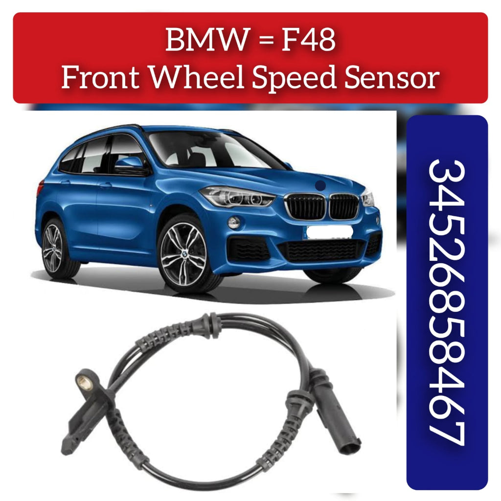 Rear Left/Right ABS Wheel Speed Sensor 34526850764 34526858467 Compatible With BMW X1 F48