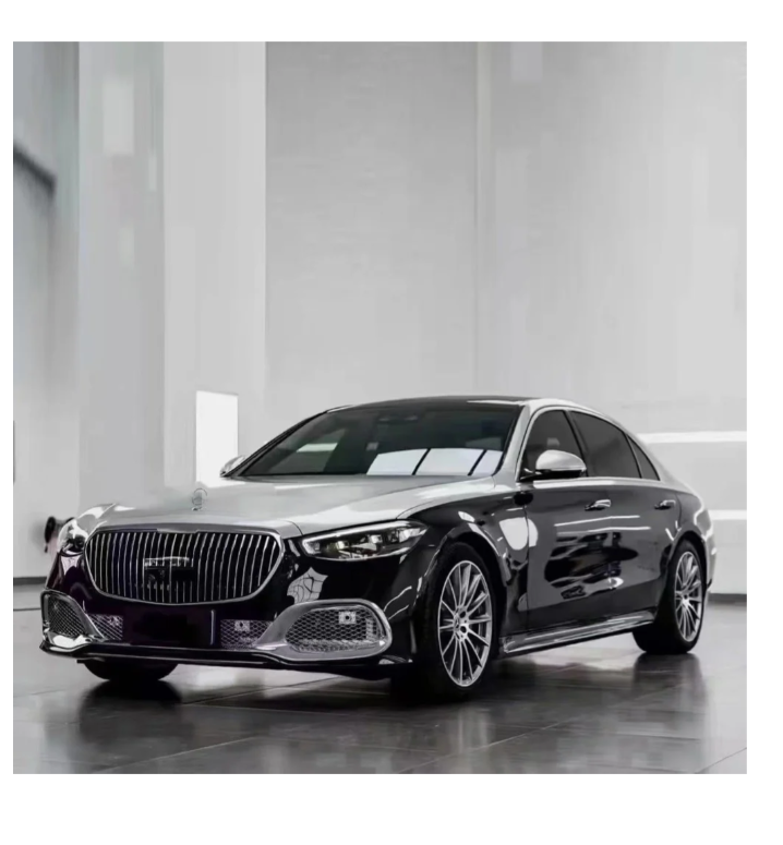 A To Z Compatible With Mercedes Benz S Class W223 (2021-2025) Front Bumper Upgrade Convert To Maybach Mhb S680 Fog Grill Bumper Body Kit Gc W223-001 CC-9714 (Shipping Cost Not Included In Price)