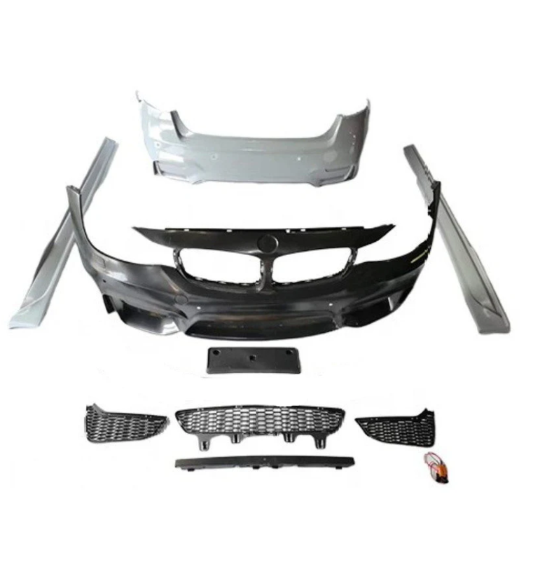 A To Z Compatible With Bmw 3 Series Gt F34 (2012-2019) Upgrade Convert To M3 M4 M Sports Body Kit Bumper Side Skirts CC-5979 (Shipping Cost Not Included In Price)
