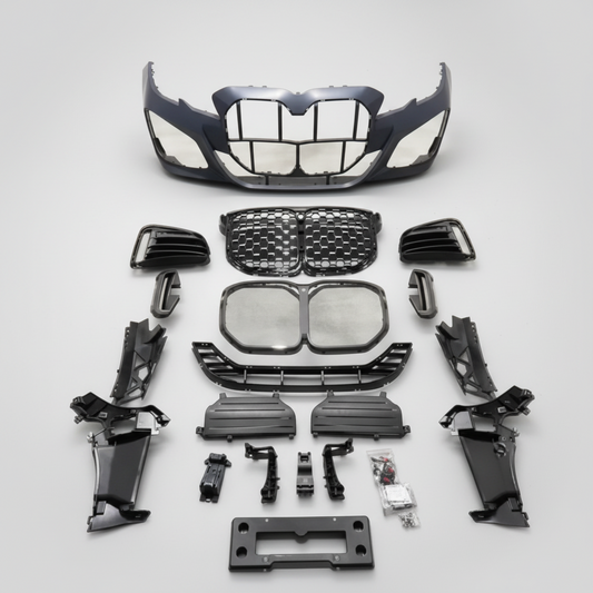 A To Z Compatible With BMW 3 Series G20 G28 (2019-2023) Upgrade Convert To M3 M4 G80 M Sports Body Kit Bumper Grill CC-5983 (Shipping Cost Not Included In Price)