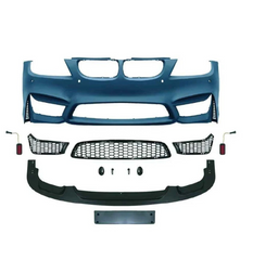 A To Z Compatible With BMW 3 Series E90 (2005-2008) Front Bumper Upgrade Convert To M Sport M4 Body Kit Bumper E90-035 Gc CC-9166 (Shipping Cost Not Included In Price)