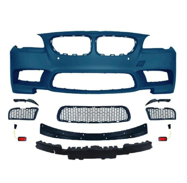 A To Z Compatible With Bmw 5 Series F10 (2010-2017) Front Bumper Upgrade Convert To M Sport M5 Body Kit Bumper F10 Bumper M5 Front Gc F10/18-010 CC-9182 (Shipping Cost Not Included In Price)