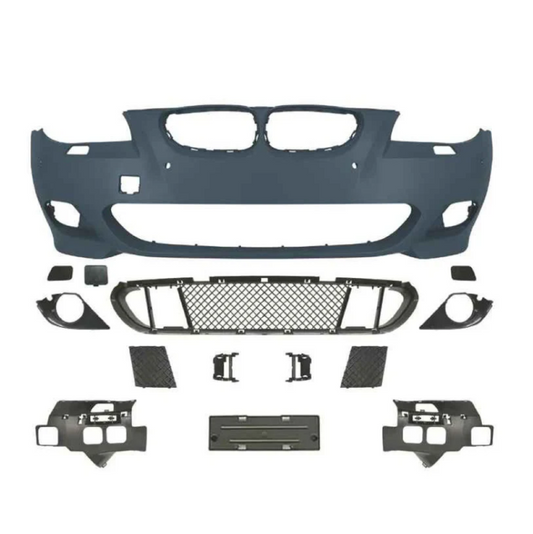 A To Z Compatible With BMW 5 Series E60 (2004-2010) Front Bumper Upgrade Convert To M Sport Mt M Tech Body Kit Bumper E60-004 Gc CC-9196 (Shipping Cost Not Included In Price)