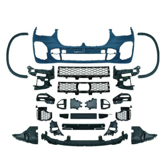 A To Z Compatible With BMW X5 G05 (2019-2022) Front Bumper Upgrade Convert To M Sport Mp M Performance Mt M Tech Body Kit  (Shipping Cost Not Included In Price)