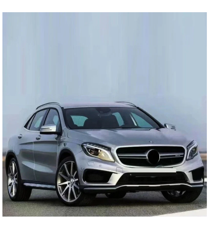A To Z Compatible With Mercedes Benz Gla W156 X156 (2014-2019) Upgrade Facelift Convert To Gla45 Amg Front Body Kit Bumper CC-9668 (Shipping Cost Not Included In Price)