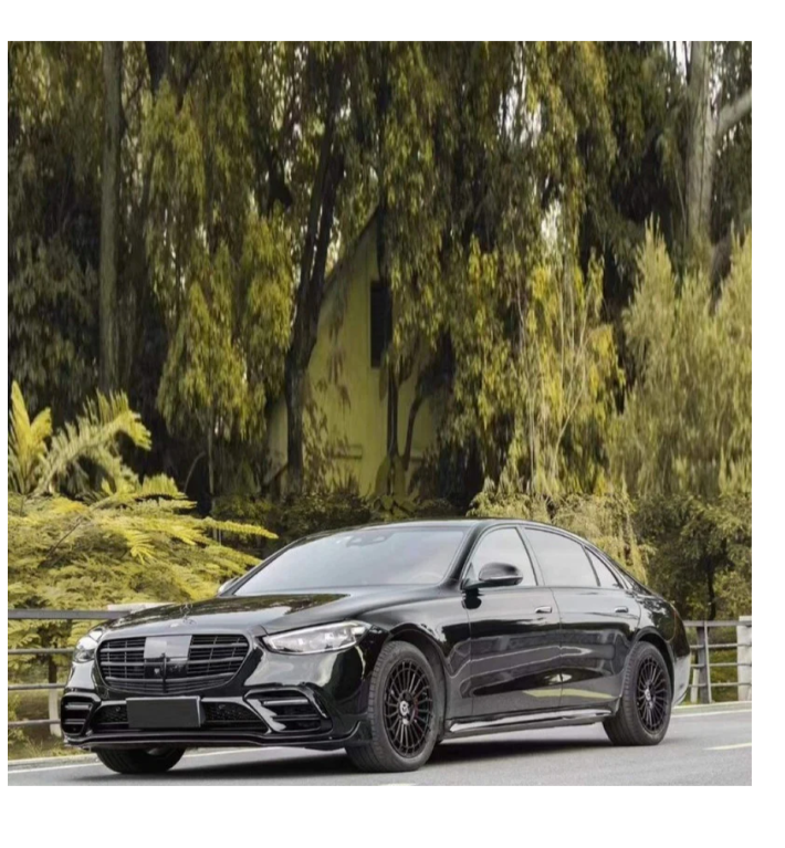 A To Z Compatible With Mercedes Benz S Class W223 (2021-2025) Front Bumper Upgrade Convert To S450 Amg Bumper Body Kit Gc W223-007 CC-9717 (Shipping Cost Not Included In Price)