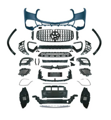 A To Z Compatible With Mercedes Benz Gls W167 X167 (2019-2025) Front Bumper Upgrade Convert To Gls Amg63 Amg Bumper Body Kit Gc X167-001 CC-9723 (Shipping Cost Not Included In Price)