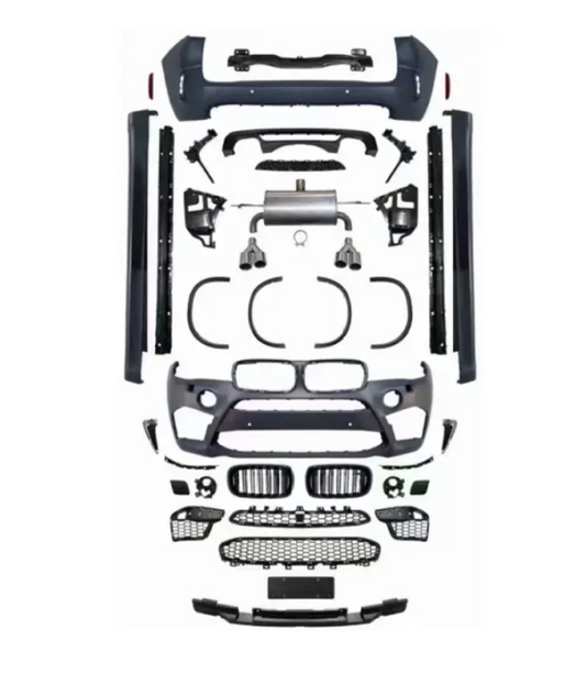 A To Z Compatible With BMW X5 F15 (2014-2019) Το X5 F15 Xm5 M Sports Upgrade Facelift Body Kit Body Kit Bumper CC-5358 (Shipping Cost Not Included In Price)
