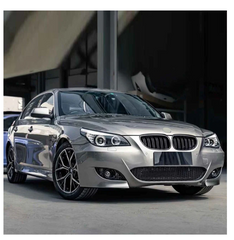 A To Z Compatible With BMW 5 Series E60 (2004-2010) Front Rear Bumper Upgrade Convert To M Sport Mt M Tech Body Kit Bumper Side Skirt Running Board E60 Body Kit Mt Set Gc CC-9195 (Shipping Cost Not Included In Price)