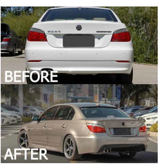 A To Z Compatible With BMW 5 Series E60 (2004-2010) Front Rear Bumper Upgrade Convert To M Sport Mt M Tech Body Kit Bumper Side Skirt Running Board E60 Body Kit Mt Set Gc CC-9195 (Shipping Cost Not Included In Price)