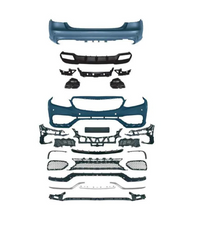 A To Z Compatible With Mercedes Benz E Class W212 Lci (2014-2016) Front Rear Bumper Upgrade Convert To Amg E63 Amg Bumper Body Kit Diffuser Exhaust Tip Side Skirts W212-012 CC-9713 (Shipping Cost Not Included In Price)