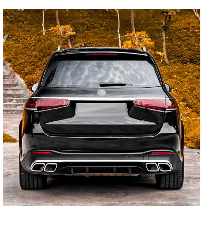 A To Z Compatible With Mercedes Benz Gls W167 X167 (2019-2025) Front Rear Bumper Upgrade Convert To Gls Amg63 Amg Bumper Body Kit Diffuser Exhaust Pipe Tip Wheel Arch Gc X167-011 CC-9732 (Shipping Cost Not Included In Price)