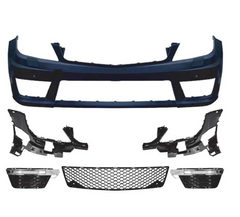 A To Z Compatible With Mercedes Benz C Class W204 (2011-2014) Front Bumper Upgrade Convert To Amg C63 Amg Bumper Bodykit Gc W204-005 CC-9636 (Shipping Cost Not Included In Price)