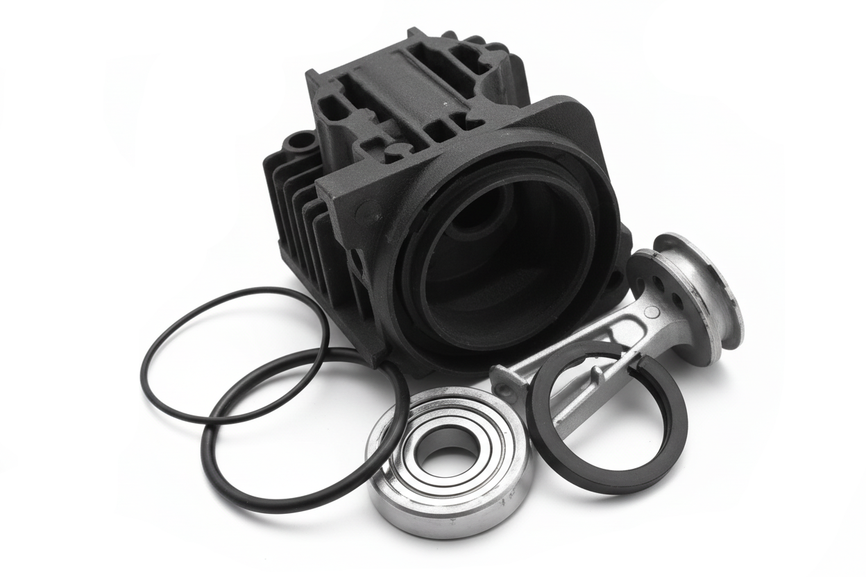 Air Suspension Compressor Pump Repair Kits 7L8616006A 7L8616007A 7L8616007F Compatible With AUDI Q7 (Old Model)