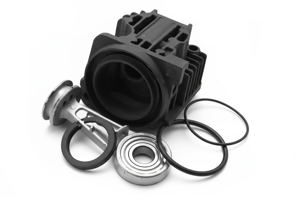 Air Suspension Compressor Pump Repair Kits 7L8616006A 7L8616007A 7L8616007F Compatible With AUDI Q7 (Old Model)