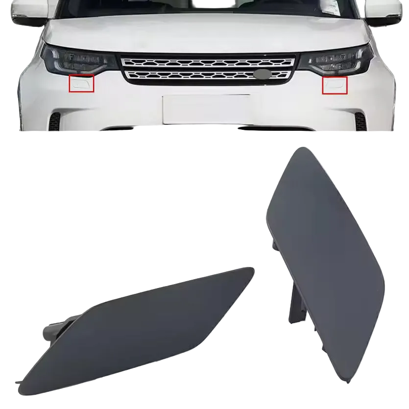 Headlight Washer Cover Nozzle Cap Right LR083109 & Left LR083110 Compatible With Land Rover Discovery 5 L462 (2017-20)