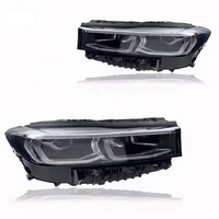 Complete Headlight Set Left 63119450237 & Right 63119450238 Compatible With BMW G11