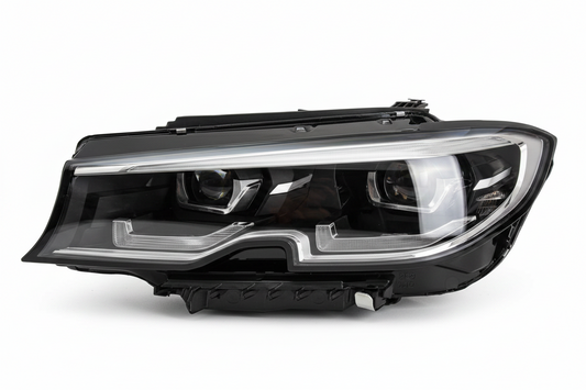 Complete Headlight (LED) Set Left 63115A243B3 & Right 63115A243B4 Compatible With BMW G20 2019-2021