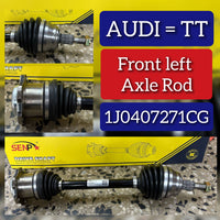 Front Left Axle Shaft 1J0407271CG Compatible With AUDI TT