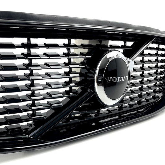 Front Radiator Show Grille High Configuration 31408442 Compatible With Volvo XC90 (2016-19)