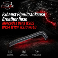Exhaust Pipe/Crankcase Breather Hose 1040943582 Compatible With Mercedes Benz W202 W124 W210 W140