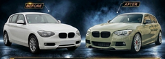 A To Z Compatible With BMW 1 Series F20 (2012-2014) Front Bumper Upgrade Convert To F20 M2c Bumper Gril Body Kit CC-6432 (Shipping Cost Not Included In Price)