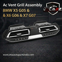 Black Center Ac Vent Grille Assembly 64119458542 Compatible With BMW X5 G05 & X6 G06 &  X7 G07