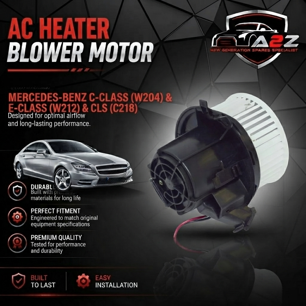 AC Heater Blower Motor 2128200708 A2128200708 Compatible With MERCEDES-BENZ C-CLASS (W204) & E-CLASS (W212) & CLS (C218) Tag-BM-05