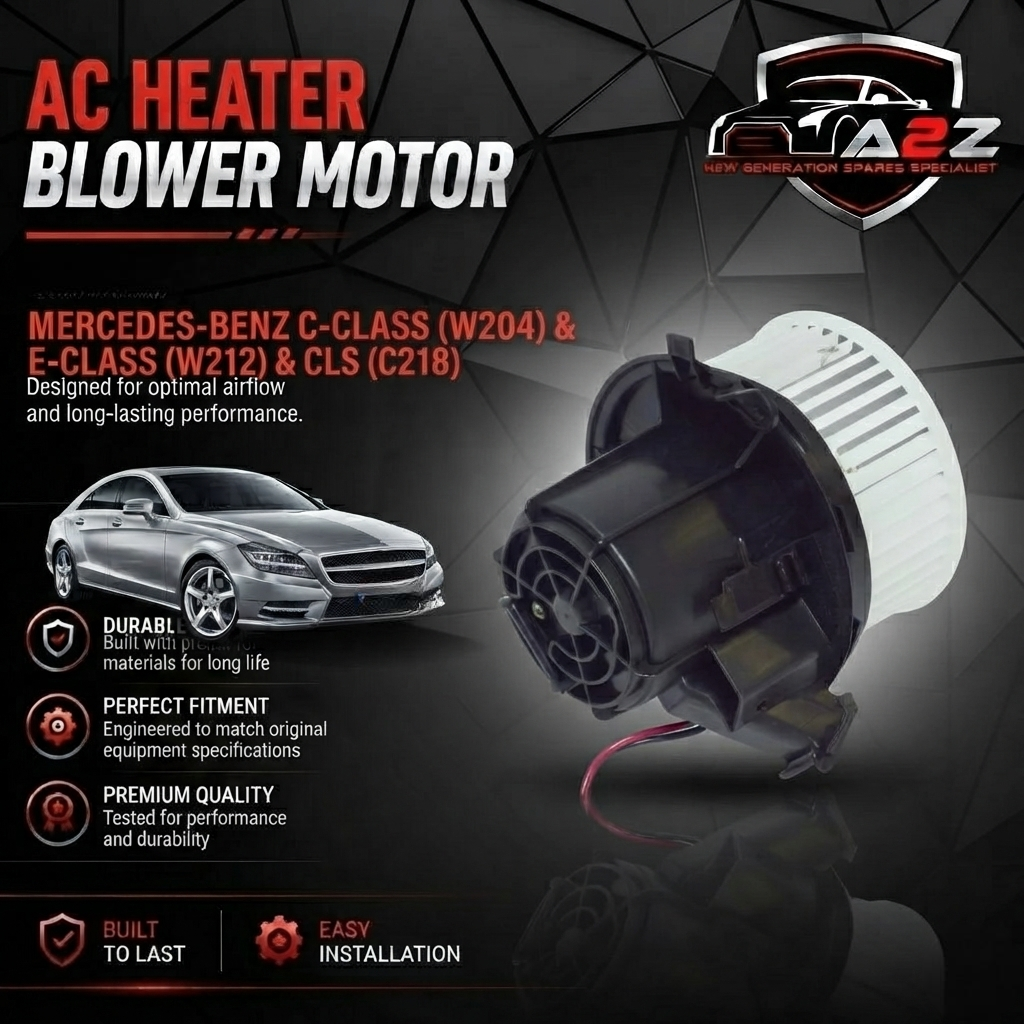 AC Heater Blower Motor 2128200708 A2128200708 Compatible With MERCEDES-BENZ C-CLASS (W204) & E-CLASS (W212) & CLS (C218) Tag-BM-05
