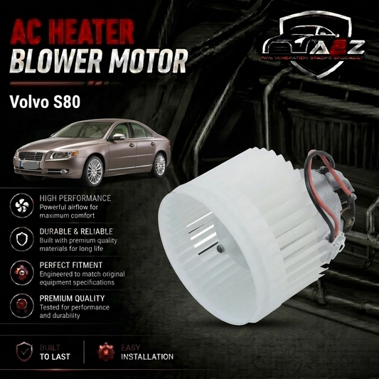 Heater Blower Motor 9171479 Compatible With Volvo S80