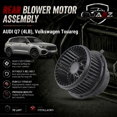 Rear Blower Motor Assembly 7E0819021A 7H0819021 7H0819021A 95557206100 95557206101 Compatible With AUDI Q7 (4LB),  Volkswagen Touareg