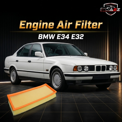 Engine Air Filter 13721707021 Compatible With BMW E34 E32