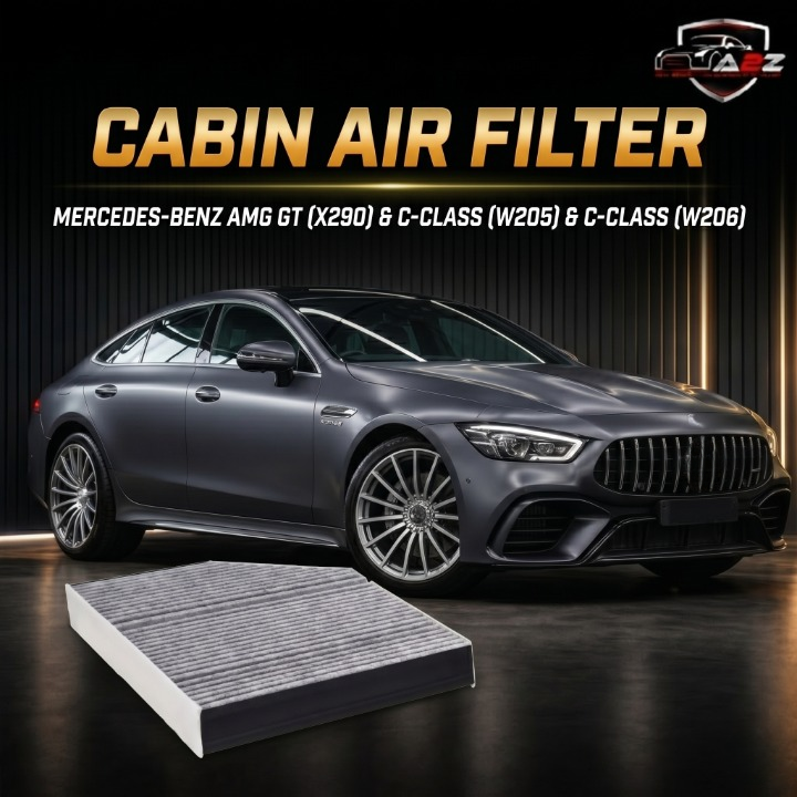 Cabin Air Filter E4932LC & 2058350147 & LAK1161 & LAO1161 Compatible With MERCEDES-BENZ AMG GT (X290) & C-CLASS (W205) & C-CLASS (W206)Tag 96