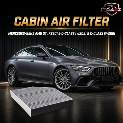 Cabin Air Filter E4932LC & 2058350147 & LAK1161 & LAO1161 Compatible With MERCEDES-BENZ AMG GT (X290) & C-CLASS (W205) & C-CLASS (W206)Tag 96