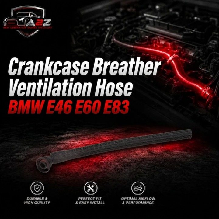 Crankcase Breather Ventilation Hose 11151437641 11157532649 Compatible With BMW E46 E60 E83
